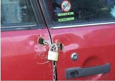 Redneck Car Lock